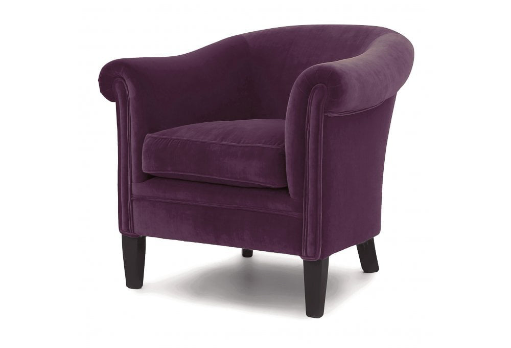Old Boot Sofas Hoots Armchair Vintage Velvet Fig