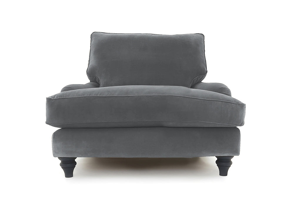 Old Boot Sofas Howard Love Seat Aged Velvet Ash