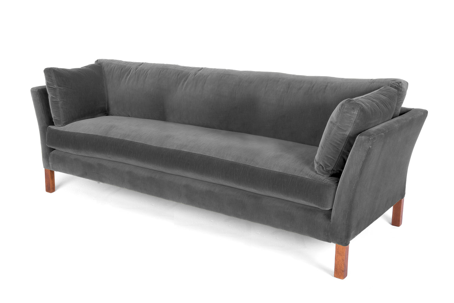 Old Boot Sofas Nutshell Sofa Aged Velvet Ash