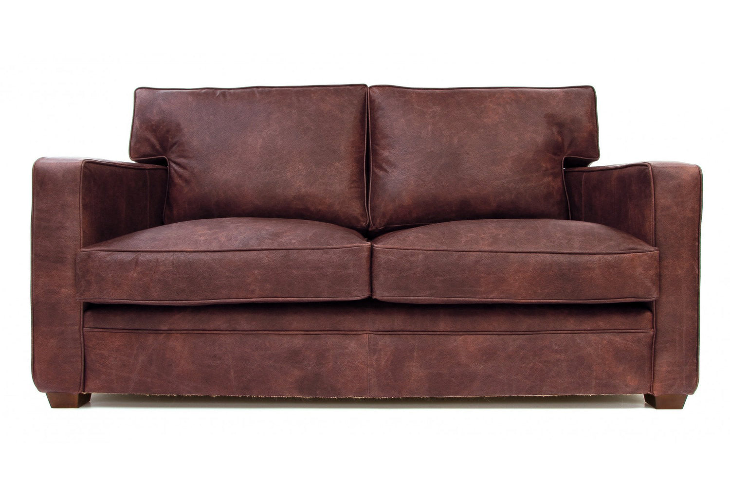 Old Boot Sofas Whitechapel Sofa Hobnail Leather Conker