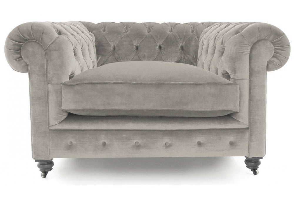Old Boot Sofas Alfie Armchair Harmony Velvet Sage