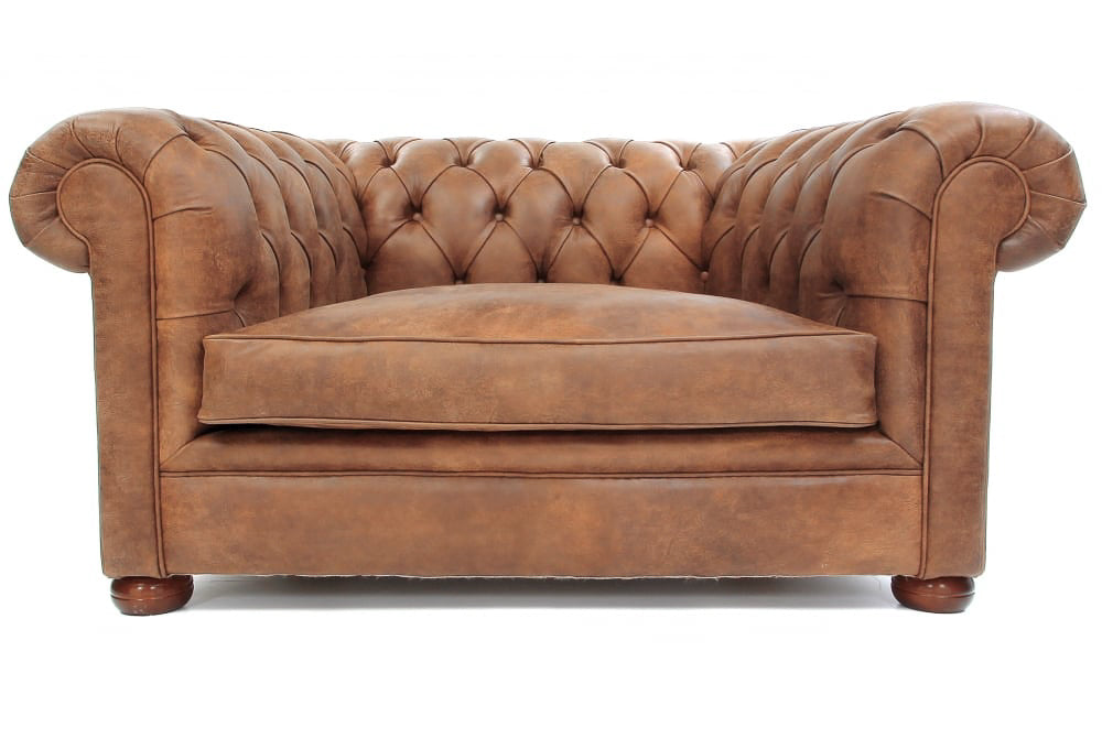 Old Boot Sofas Alfie Armchair Rustic Leather Tribe