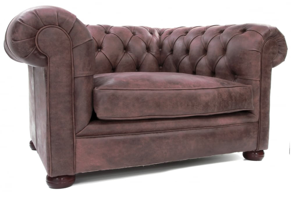 Old Boot Sofas Alfie Armchair Rustic Leather Tuscan