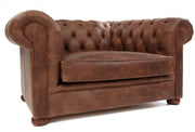 Old Boot Sofas Alfie Armchair in Vintage Leather Tan