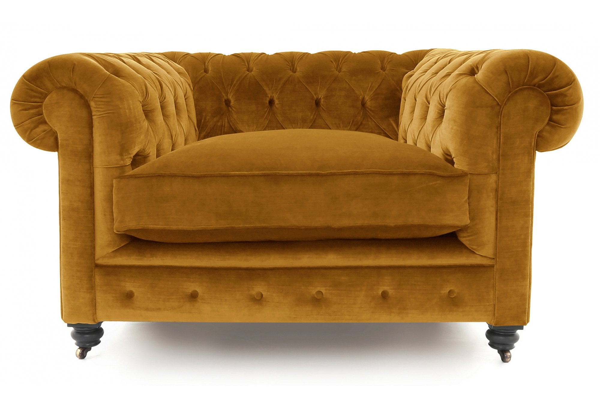 Old Boot Sofas Alfie Armchair Vintage Velvet Sunbeam