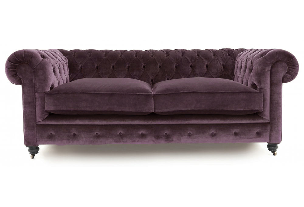 Old Boot Sofas Alfie Sofa Aged Velvet Iris