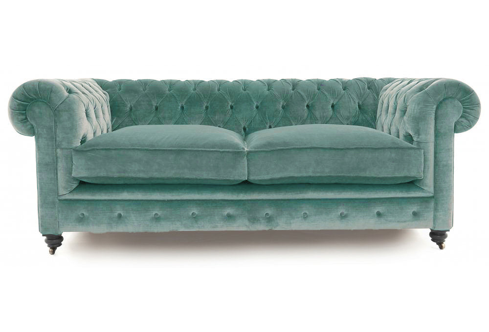Old Boot Sofas Alfie Sofa Aged Velvet Powder