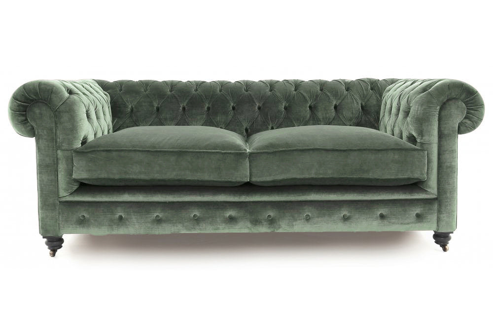 Old Boot Sofas Alfie Sofa Aged Velvet Seaglass