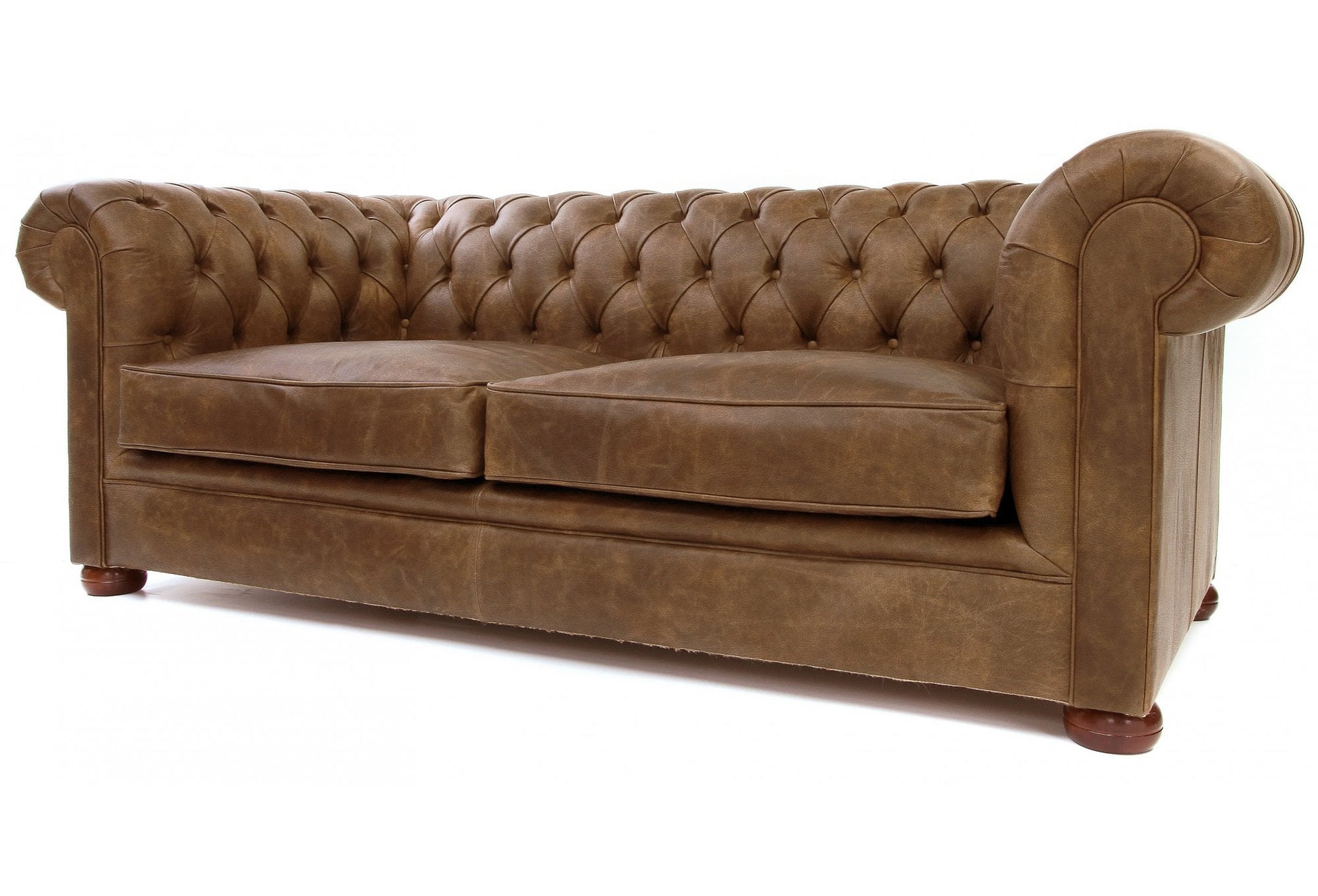 Old Boot Sofas Alfie Sofa Hobnail Leather Lush