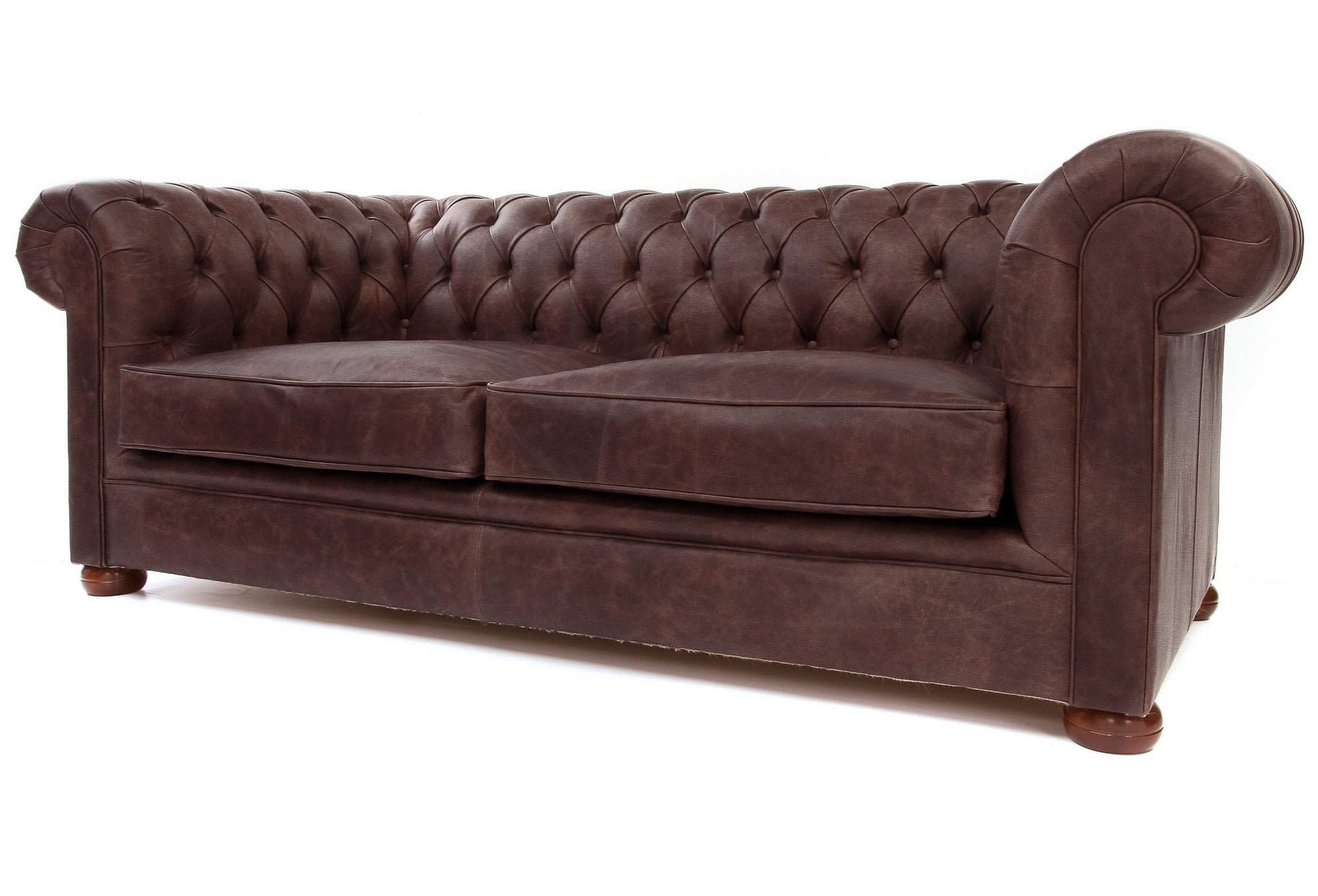 Old Boot Sofas Alfie Sofa Hobnail Leather Rugger