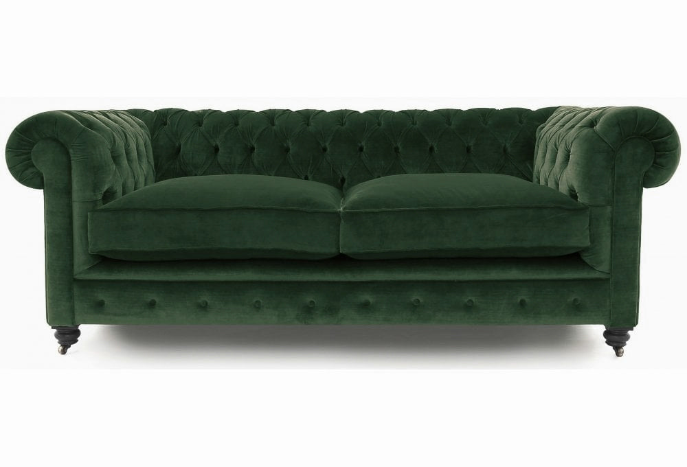 Old Boot Sofas Alfie Sofa Harmony Velvet Seaweed