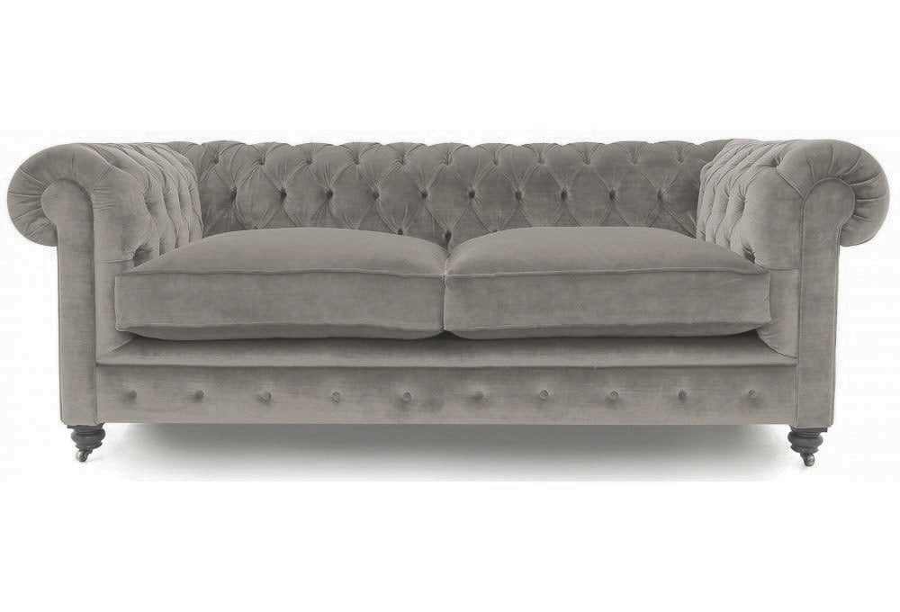 Old Boot Sofas Alfie Sofa Lazy Linen Dove Grey