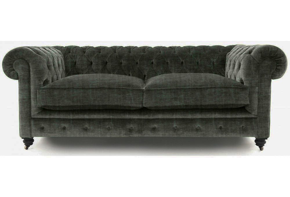 Old Boot Sofas Alfie Sofa Shabby Velvet Fossil