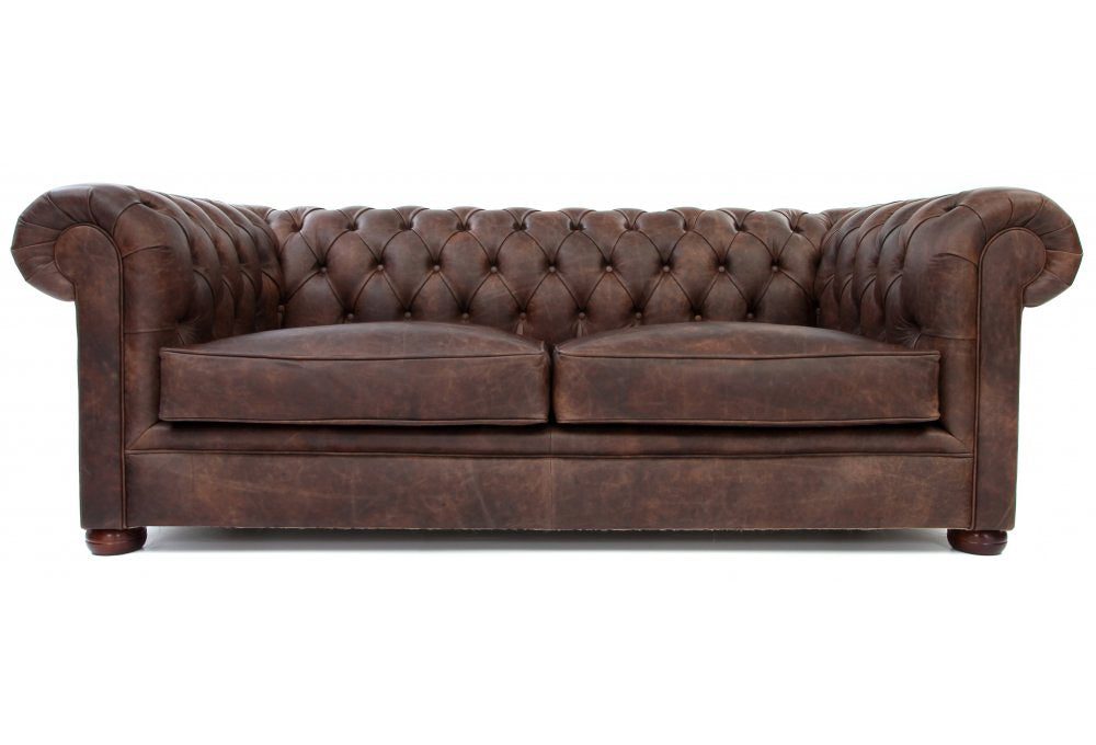 Old Boot Sofas Alfie Sofa Vintage Leather Brown