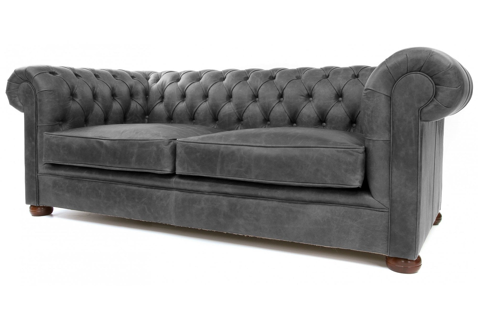 Old Boot Sofas Alfie Sofa Vintage Leather Slate