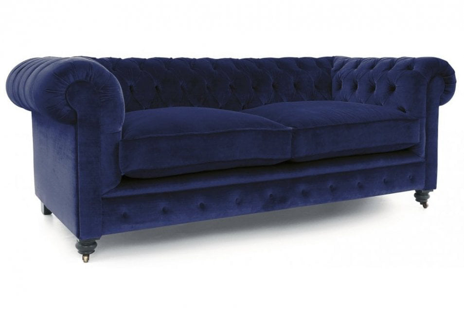 Old Boot Sofas Alfie Sofa Vintage Velvet Midnight