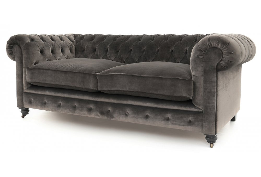 Old Boot Sofas Alfie Sofa Vintage Velvet Onyx