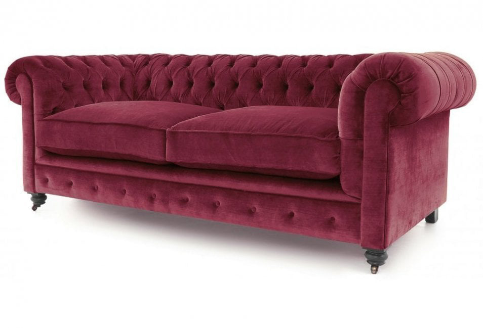 Old Boot Sofas Alfie Sofa Vintage Velvet Shiraz