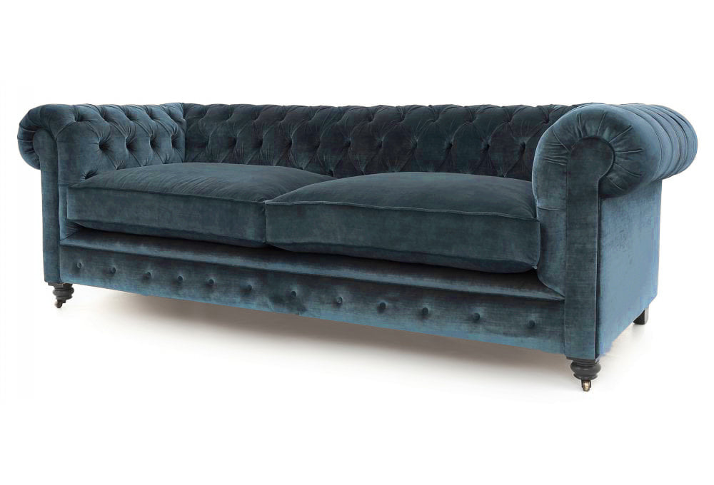 Old Boot Sofas Alfie Sofa Aged Velvet Denim