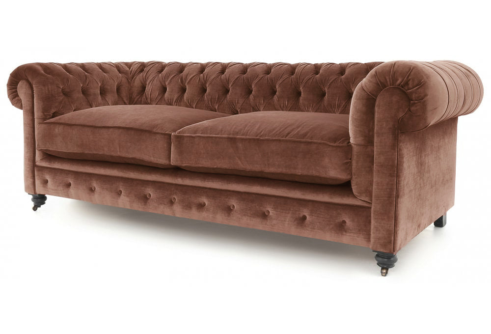 Old Boot Sofas Alfie Sofa Aged Velvet Rust