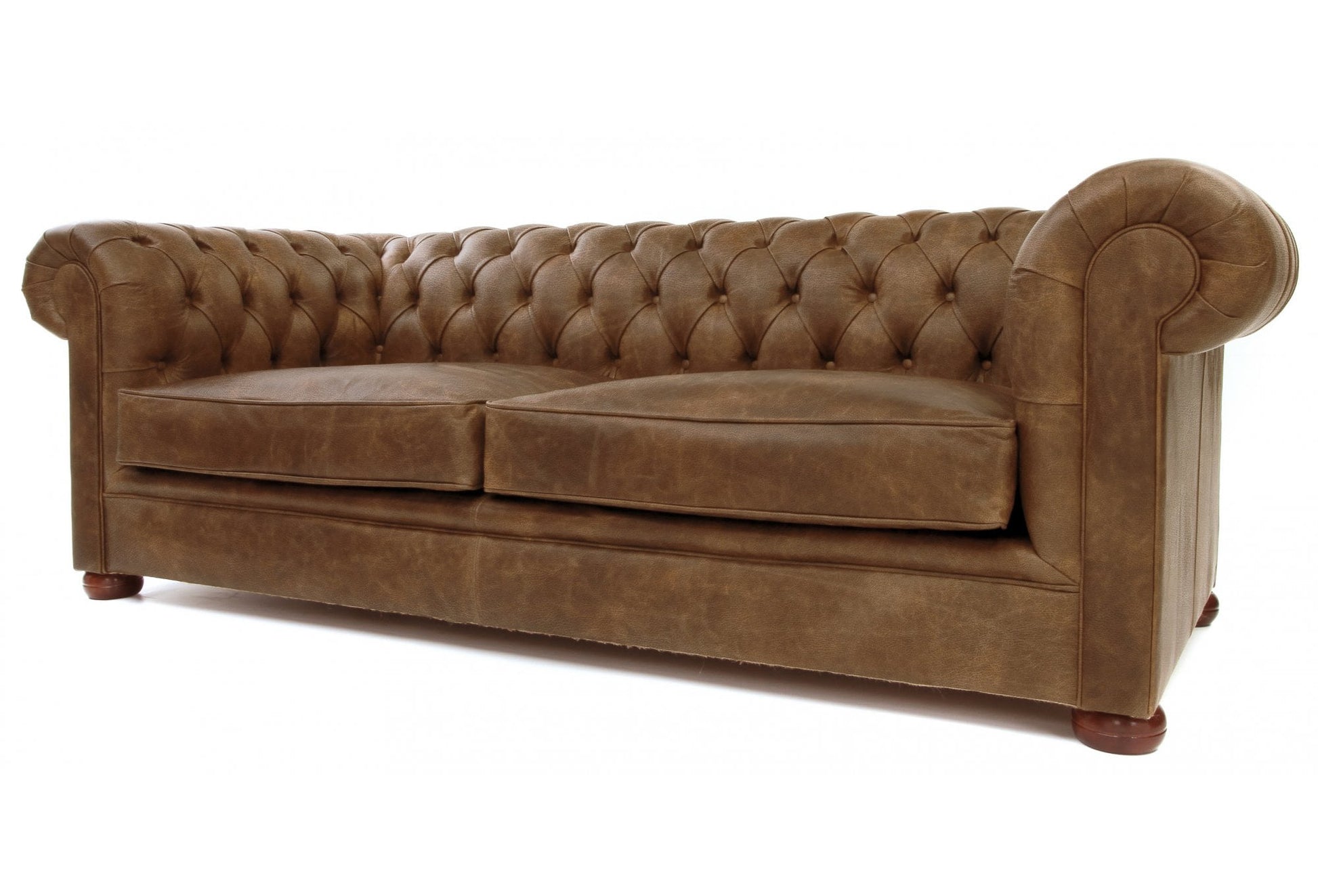 Old Boot Sofas Alfie Sofa Hobnail Leather Lush