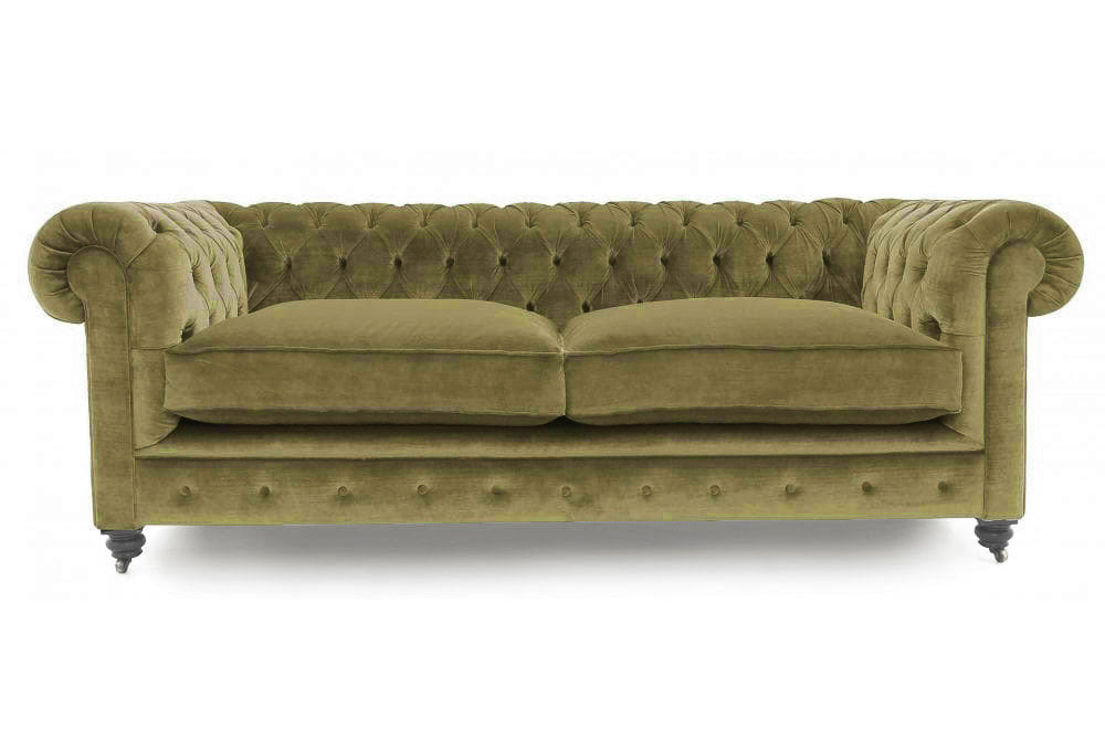 Old Boot Sofas Alfie Sofa Harmony Velvet Fern