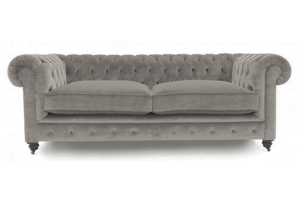 Old Boot Sofas Alfie Sofa Lazy Linen Dove Grey