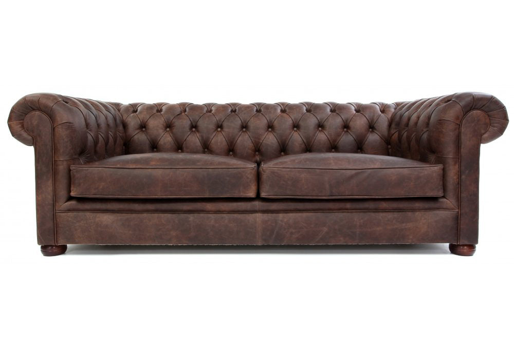 Old Boot Sofas Alfie Sofa Vintage Leather Brown