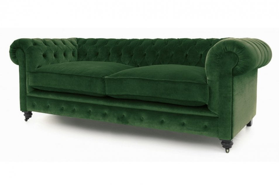 Old Boot Sofas Alfie Sofa Vintage Velvet Basil