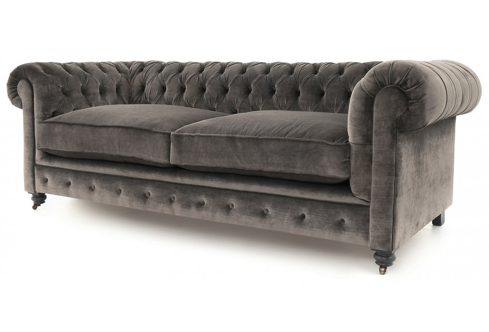 Old Boot Sofas Alfie Sofa Vintage Velvet Onyx