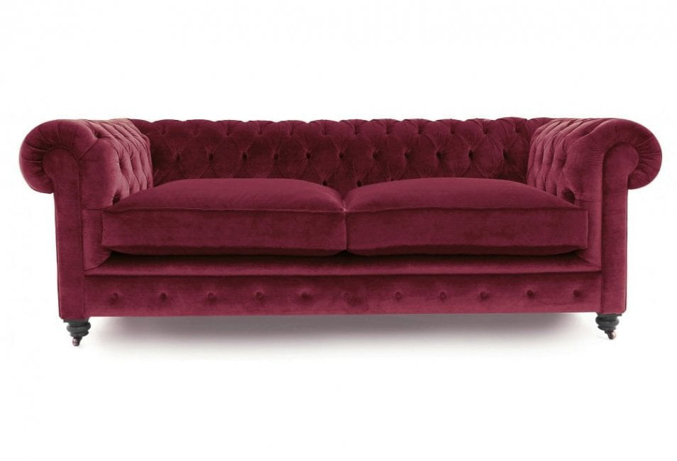 Old Boot Sofas Alfie Sofa Vintage Velvet Shiraz