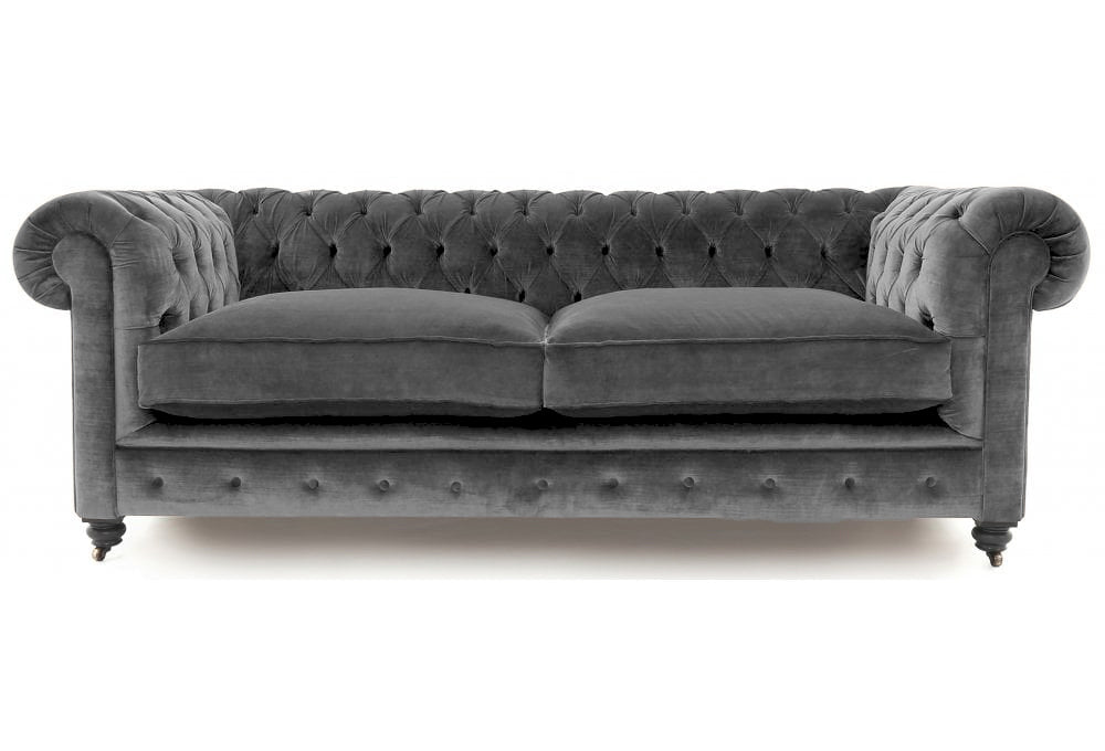 Old Boot Sofas Alfie Sofa Aged Velvet Ash