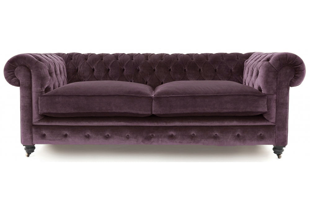 Old Boot Sofas Alfie Sofa Aged Velvet Iris