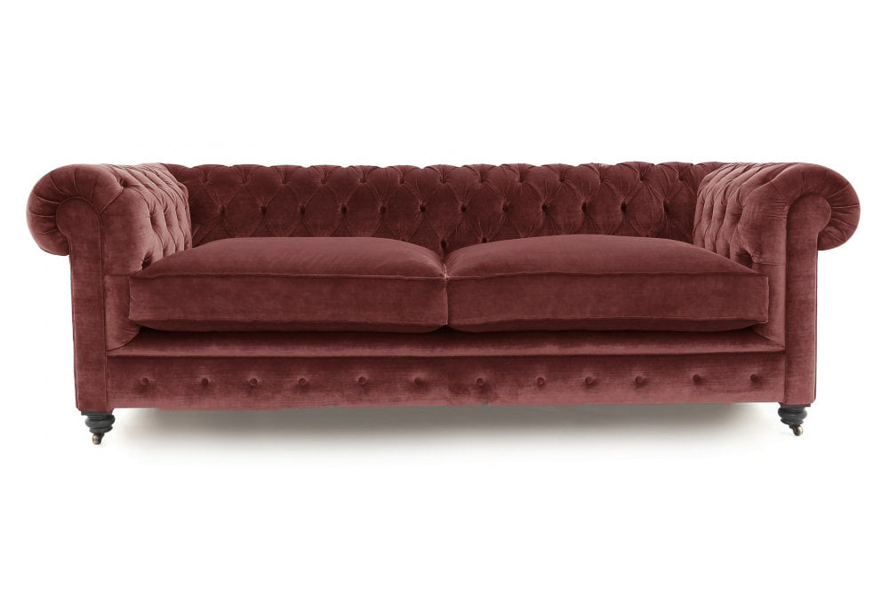 Old Boot Sofas Alfie Sofa Aged Velvet Pinot