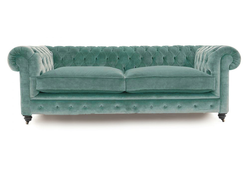 Old Boot Sofas Alfie Sofa Aged Velvet Powder