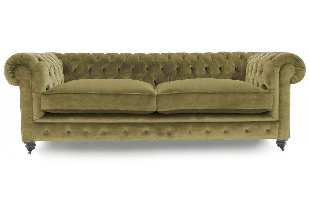 Old Boot Sofas Alfie Sofa Harmony Velvet Fern