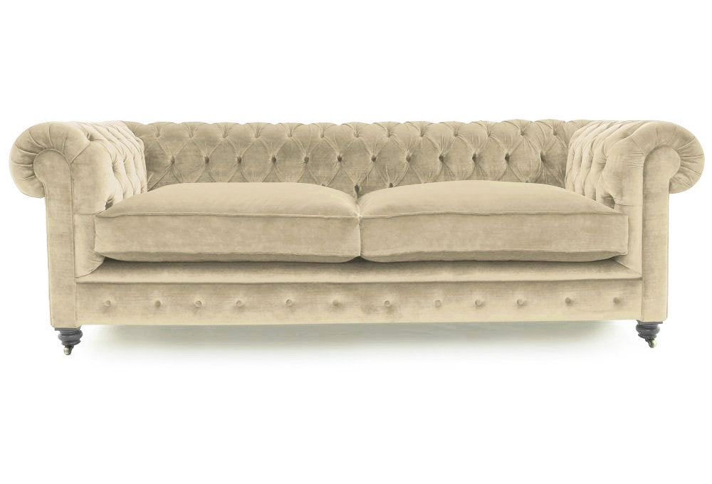 Old Boot Sofas Alfie Sofa Lazy Linen Champagne