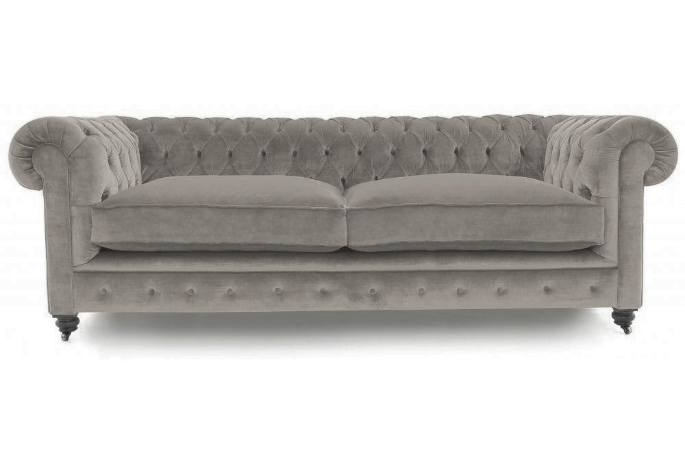 Old Boot Sofas Alfie Sofa Lazy Linen Dove Grey
