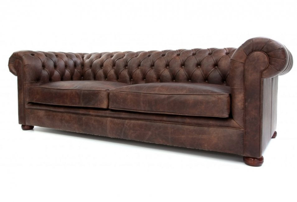 Old Boot Sofas Alfie Sofa Vintage Leather Brown