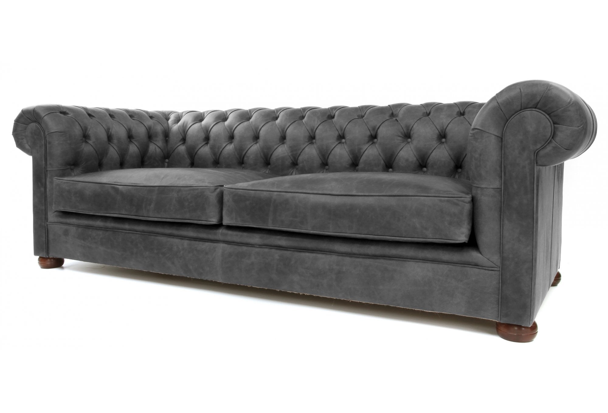Old Boot Sofas Alfie Sofa Vintage Leather Slate