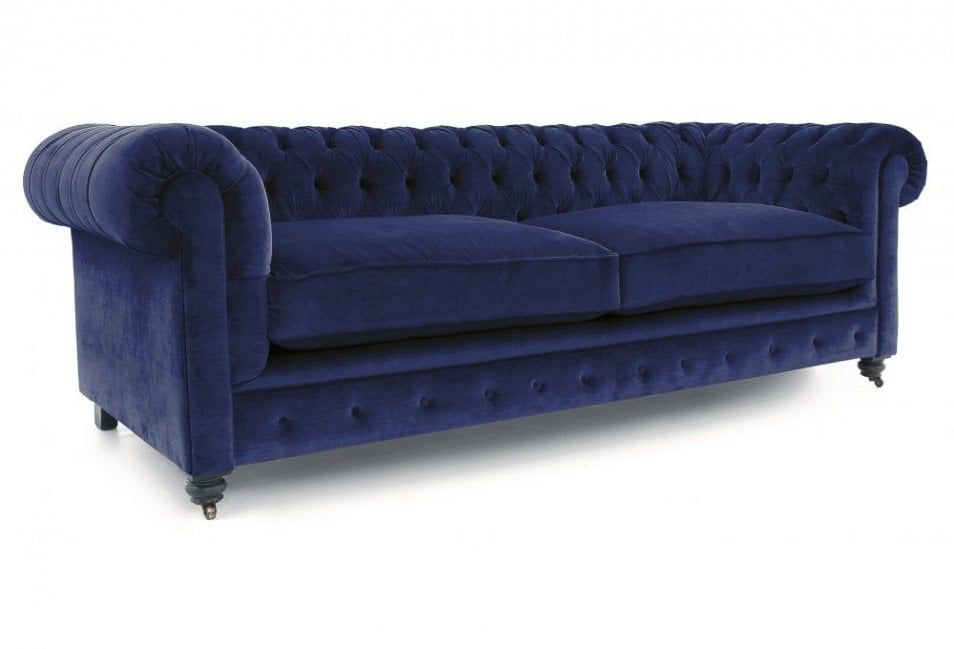 Old Boot Sofas Alfie Sofa Vintage Velvet Midnight