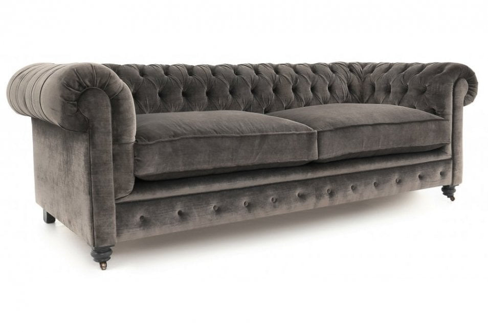 Old Boot Sofas Alfie Sofa Vintage Velvet Onyx