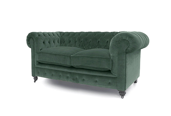 Old Boot Sofas Alfie Sofa Aged Velvet Emerald