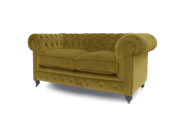 Old Boot Sofas Alfie Sofa Aged Velvet Ochre