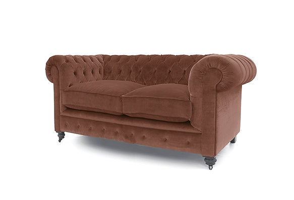 Old Boot Sofas Alfie Sofa Aged Velvet Rust