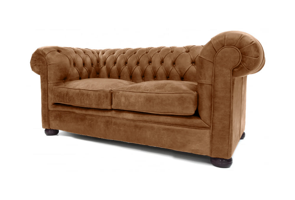 Old Boot Sofas Alfie Sofa Rustic Leather Buckskin