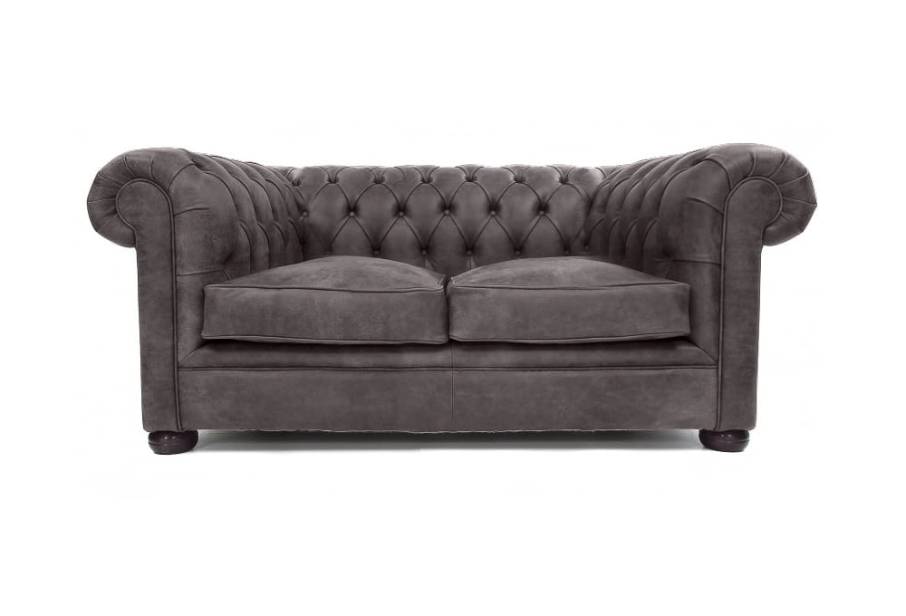 Old Boot Sofas Alfie Sofa Rustic Leather Shadow