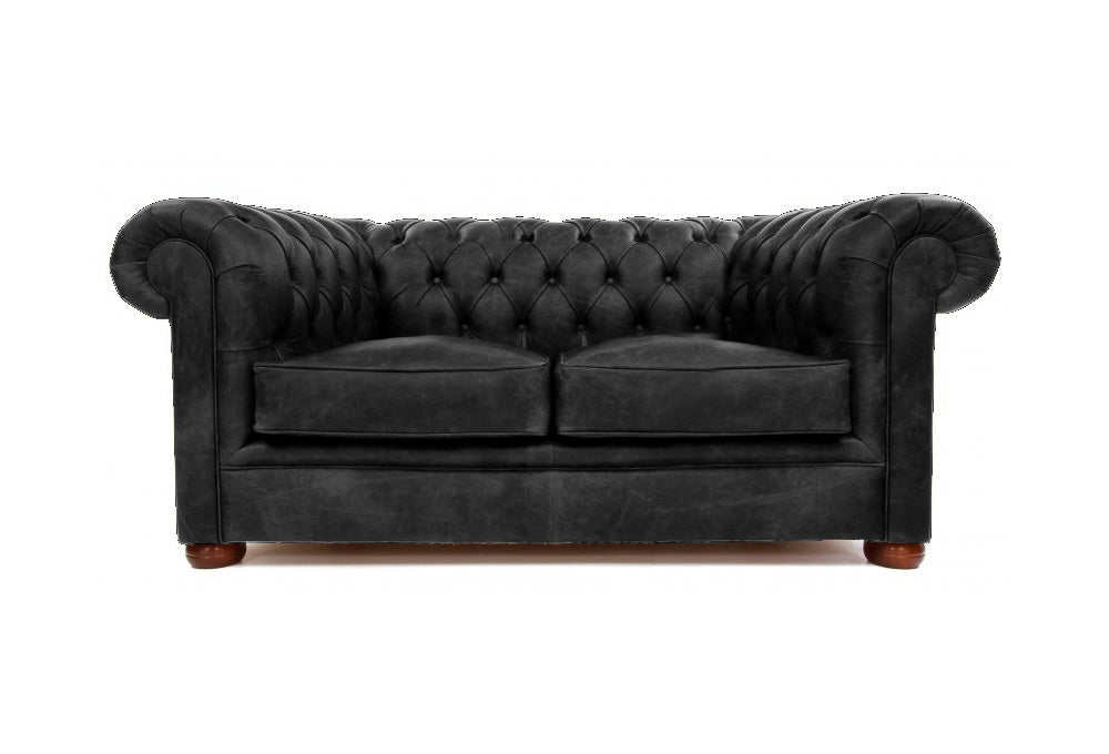 Old Boot Sofas Alfie Sofa Vintage Leather Black