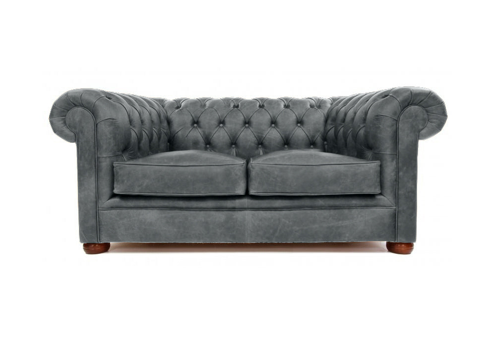Old Boot Sofas Alfie Sofa Vintage Leather Grey
