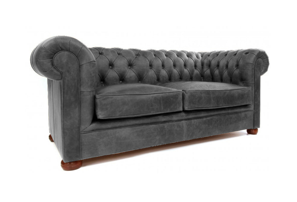 Old Boot Sofas Alfie Sofa Vintage Leather Slate